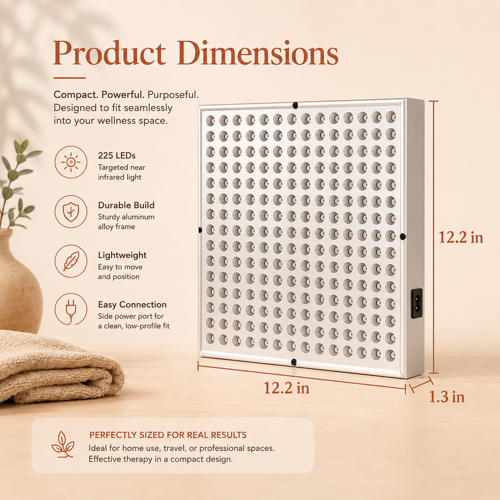 Solara Restore™ Red + Near-Infrared Light Panel