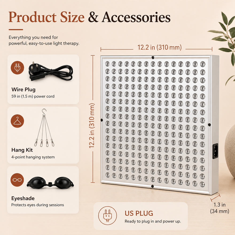 Solara Restore™ Red + Near-Infrared Light Panel